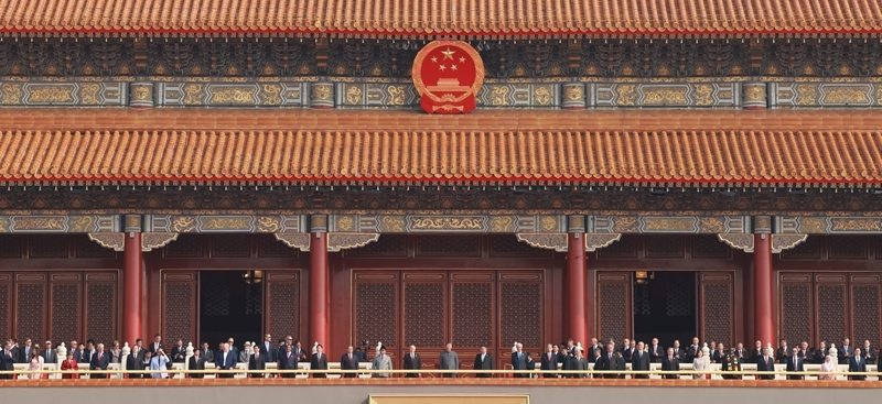 纪念中国人民抗日战争暨世界反法西斯战争胜利80周年大会在京隆重举行 天安门广场举行盛大阅兵仪式 习近平发表重要讲话并检阅受阅部队