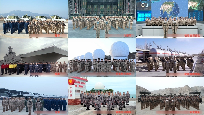 习近平春节前夕慰问部队 向全体人民解放军指战员武警部队官兵军队文职人员预备役人员和民兵致以新春祝福 习近平春节前夕慰问部队 向全体人民解放军指战员武警部队官兵军队文职人员预备役人员和民兵致以新春祝福