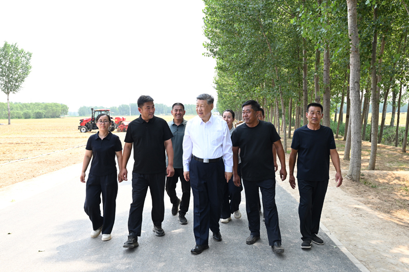 习近平在山东德州考察时强调 以扎实举措推进农业农村现代化 用勤劳和智慧创造更加美好生活