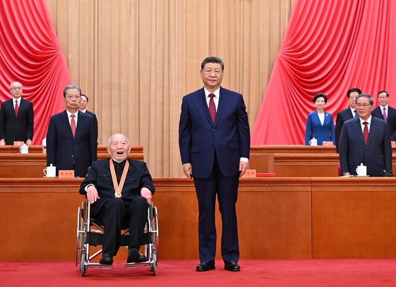庆祝中国共产党成立105周年大会在京隆重举行 庆祝中国共产党成立105周年大会在京隆重举行