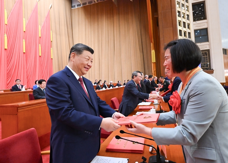 庆祝中国共产党成立105周年大会在京隆重举行 庆祝中国共产党成立105周年大会在京隆重举行