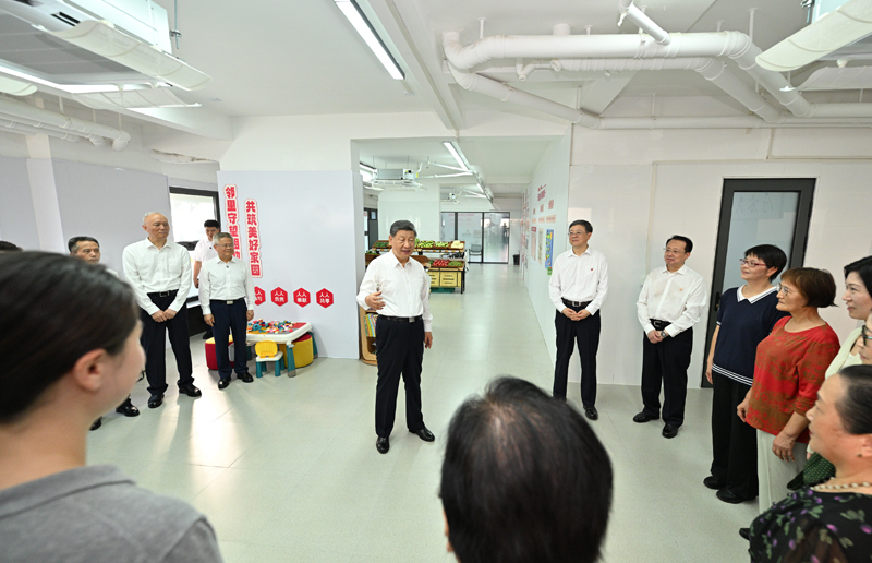 习近平在上海考察时强调 全面践行人民城市理念 高质量推进城市更新 习近平在上海考察时强调 全面践行人民城市理念 高质量推进城市更新