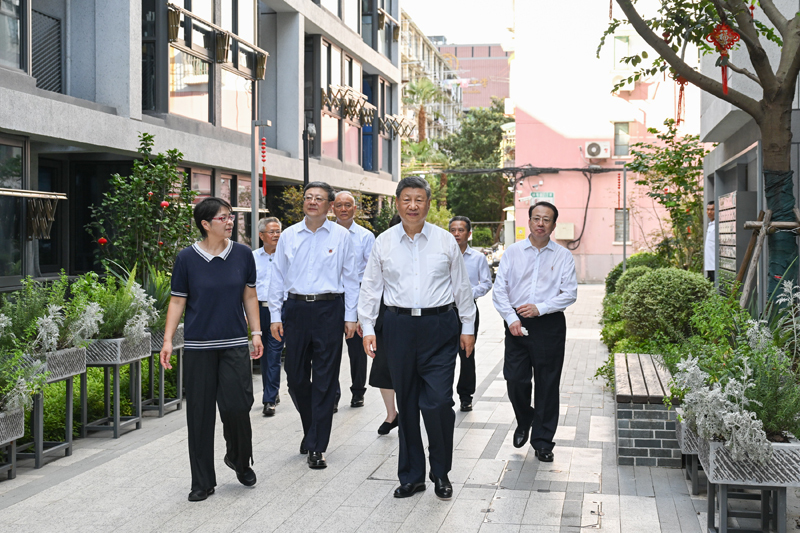 习近平在上海考察时强调 全面践行人民城市理念 高质量推进城市更新 习近平在上海考察时强调 全面践行人民城市理念 高质量推进城市更新