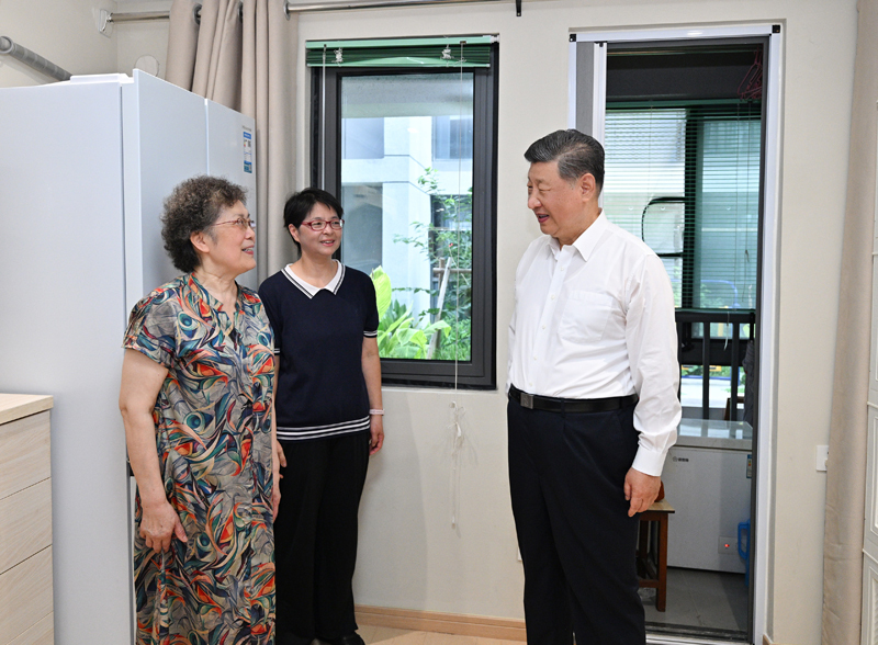 习近平在上海考察时强调 全面践行人民城市理念 高质量推进城市更新 习近平在上海考察时强调 全面践行人民城市理念 高质量推进城市更新