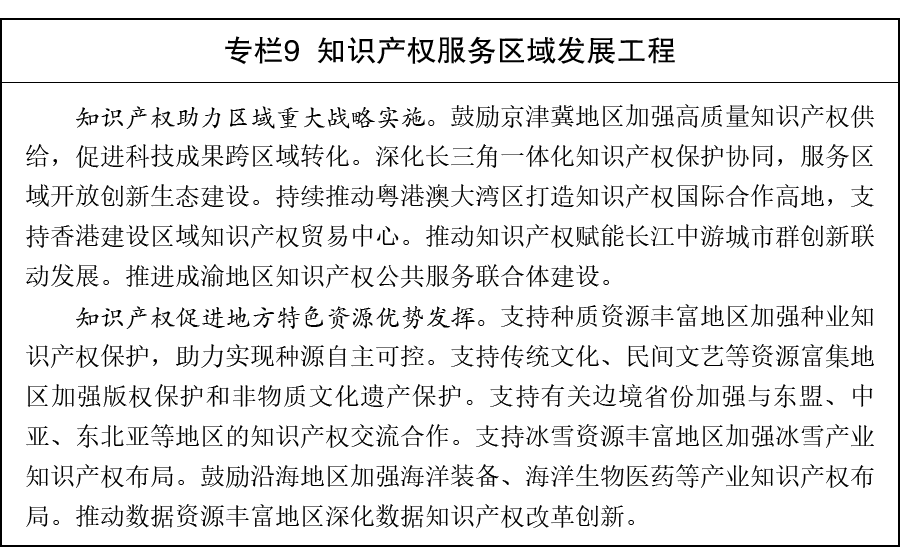 国务院关于印发《知识产权保护和运用“十五五”规划》的通知