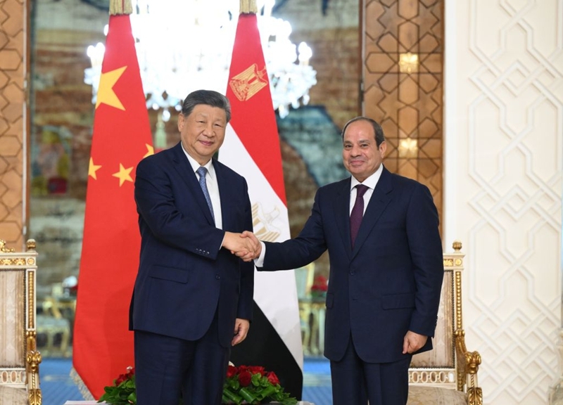 习近平同埃及总统塞西会谈