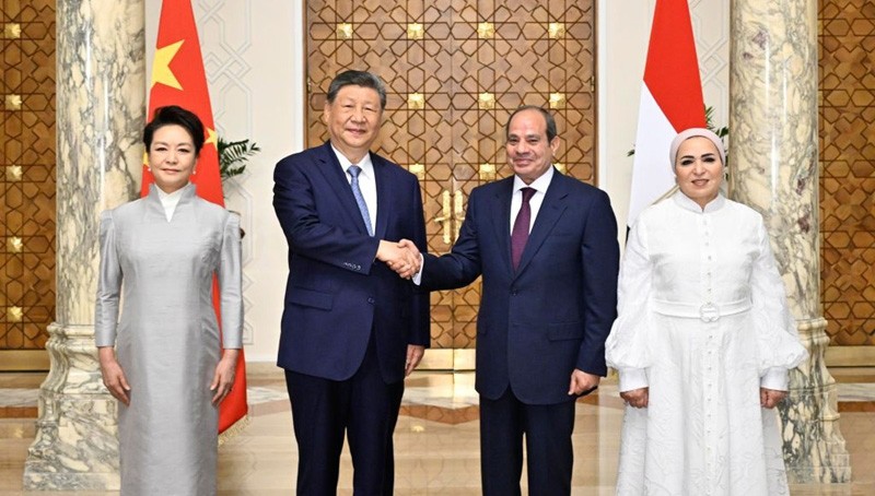 习近平同埃及总统塞西会谈