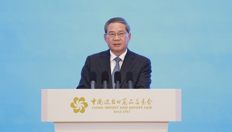 李强出席第140届中国进出口商品交易会开幕式并发表主旨演讲