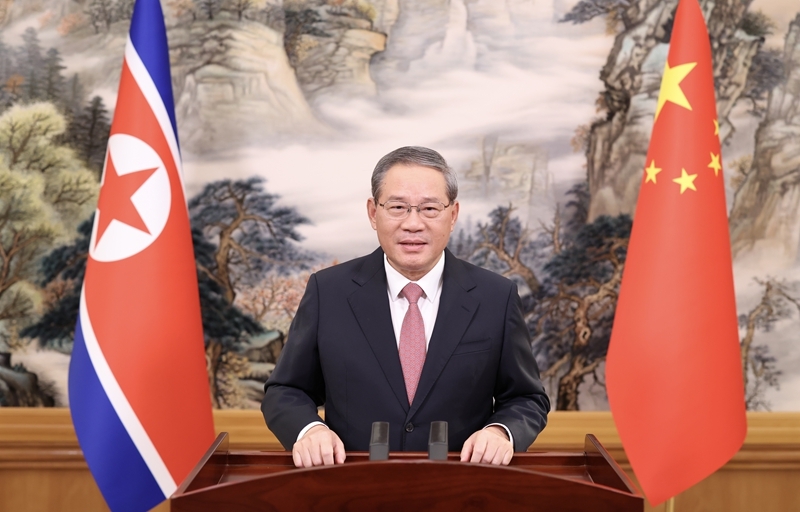 李强在中朝新鸭绿江大桥开通仪式上发表视频致辞 李强在中朝新鸭绿江大桥开通仪式上发表视频致辞